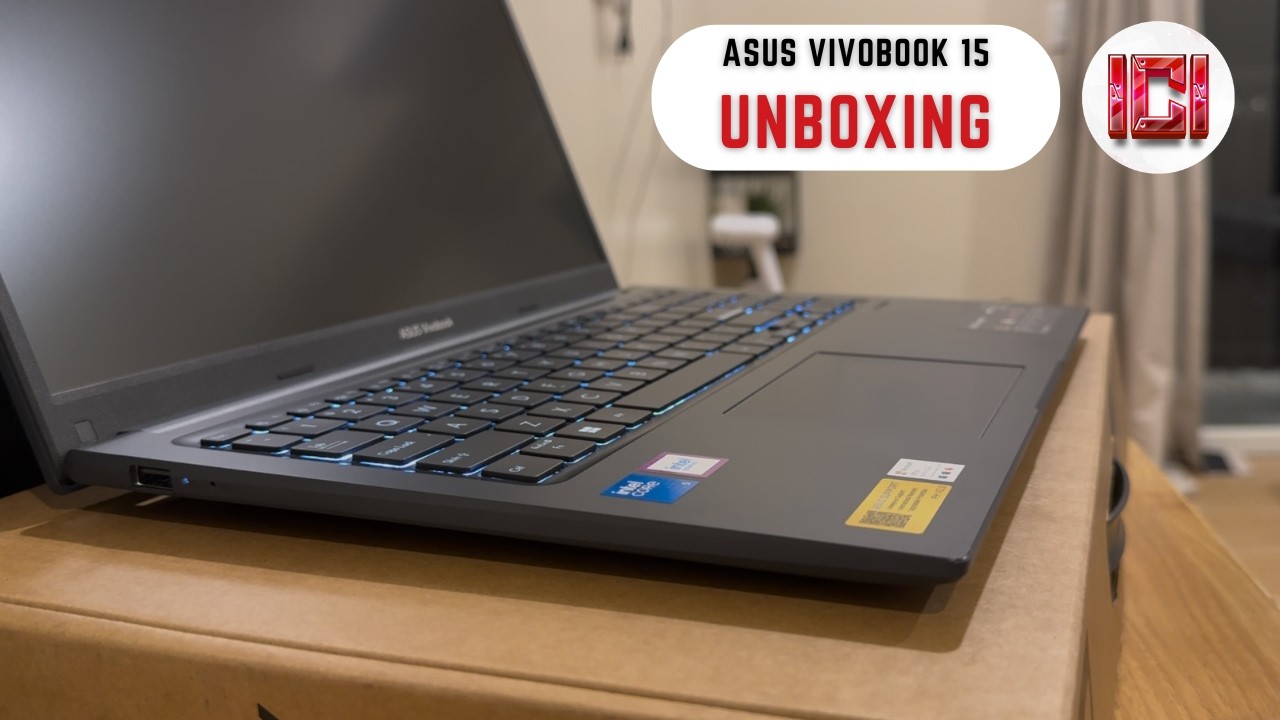 Распаковка ASUS Vivobook 15