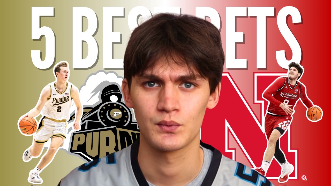 5 BEST BETS FOR COLLEGE BASKETBALL 3/13!