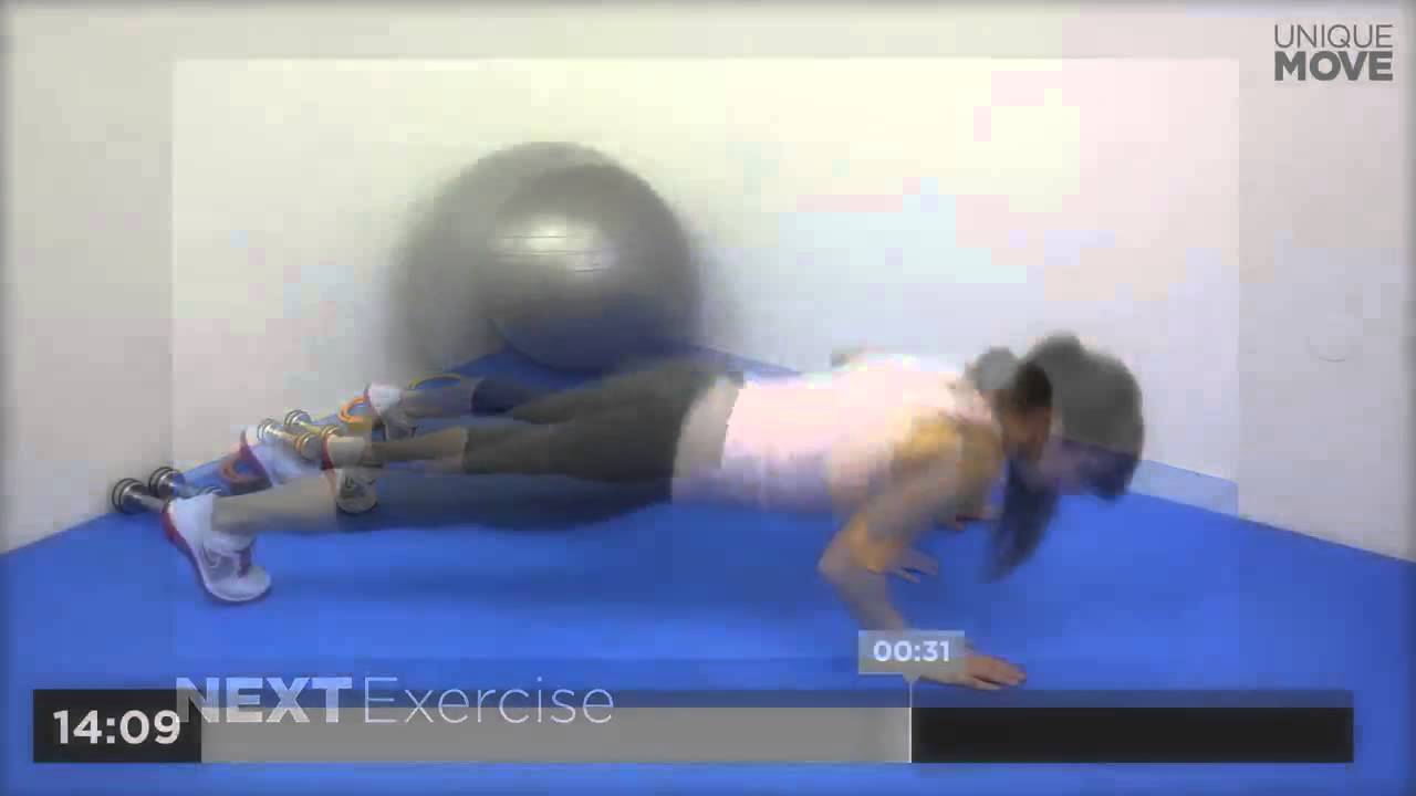 Bodyweight Triceps workout (Intermediate)