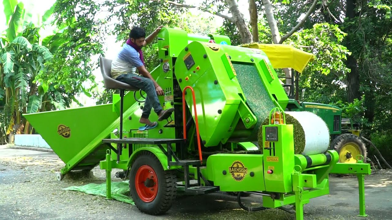 Silage Baler and Wrapper Machine in india
