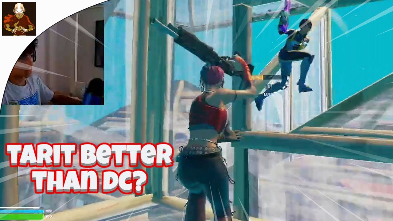 TARIT vs DCAWESOMER😳 (1v1 ZONEWARS) [FORTNITE TOKEN/WAGER]