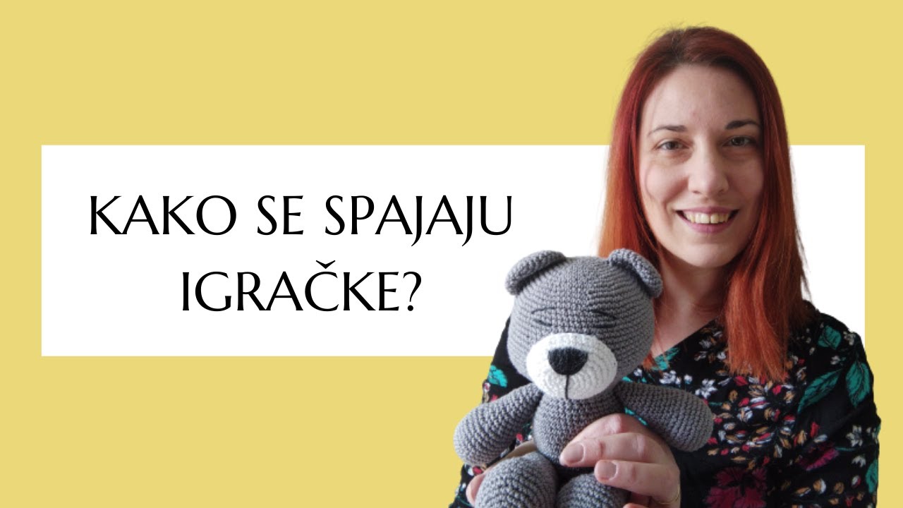Kako se spajaju heklane igračke?