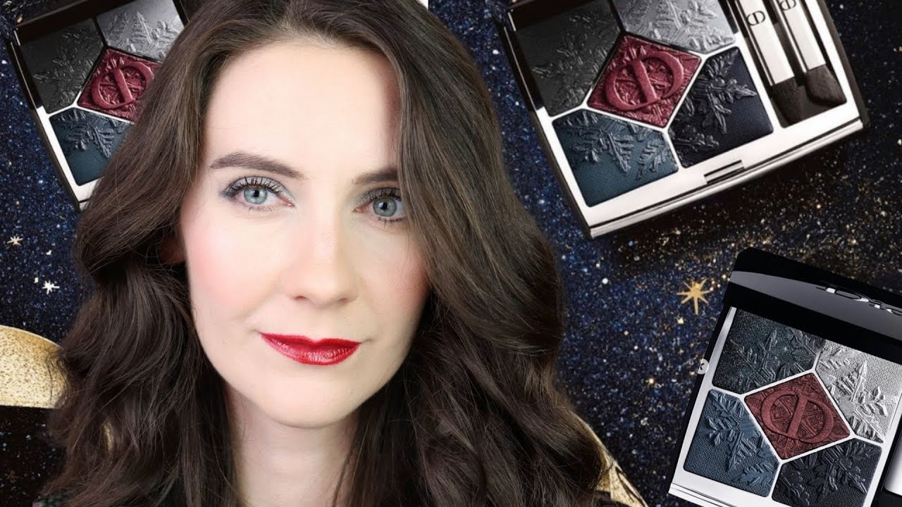 Using DIOR BLACK NIGHT 089 | Dior Holiday 2020 makeup collection Golden Nights