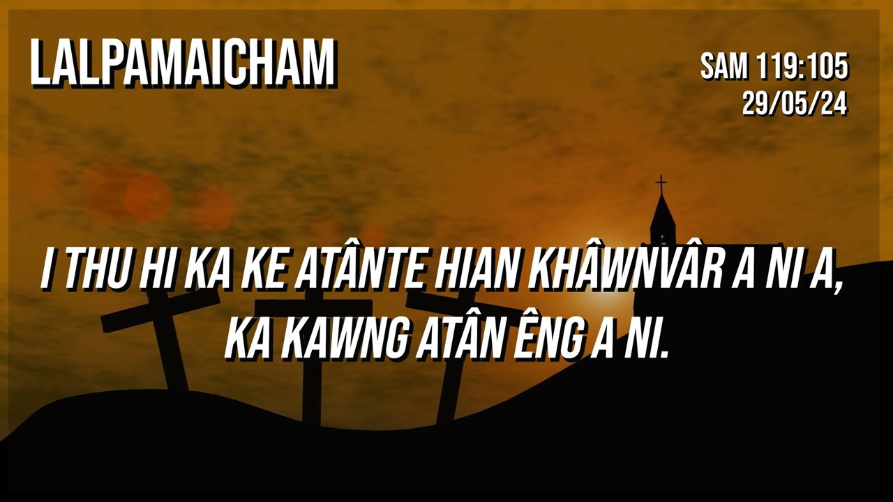 Sam 119:105 - Lalpa Maicham