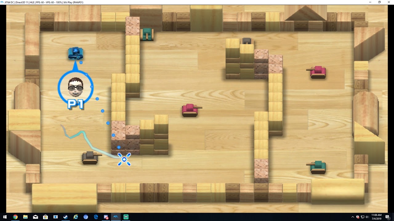 Wii Play Tanks: Run Aiming for Perfection! #1