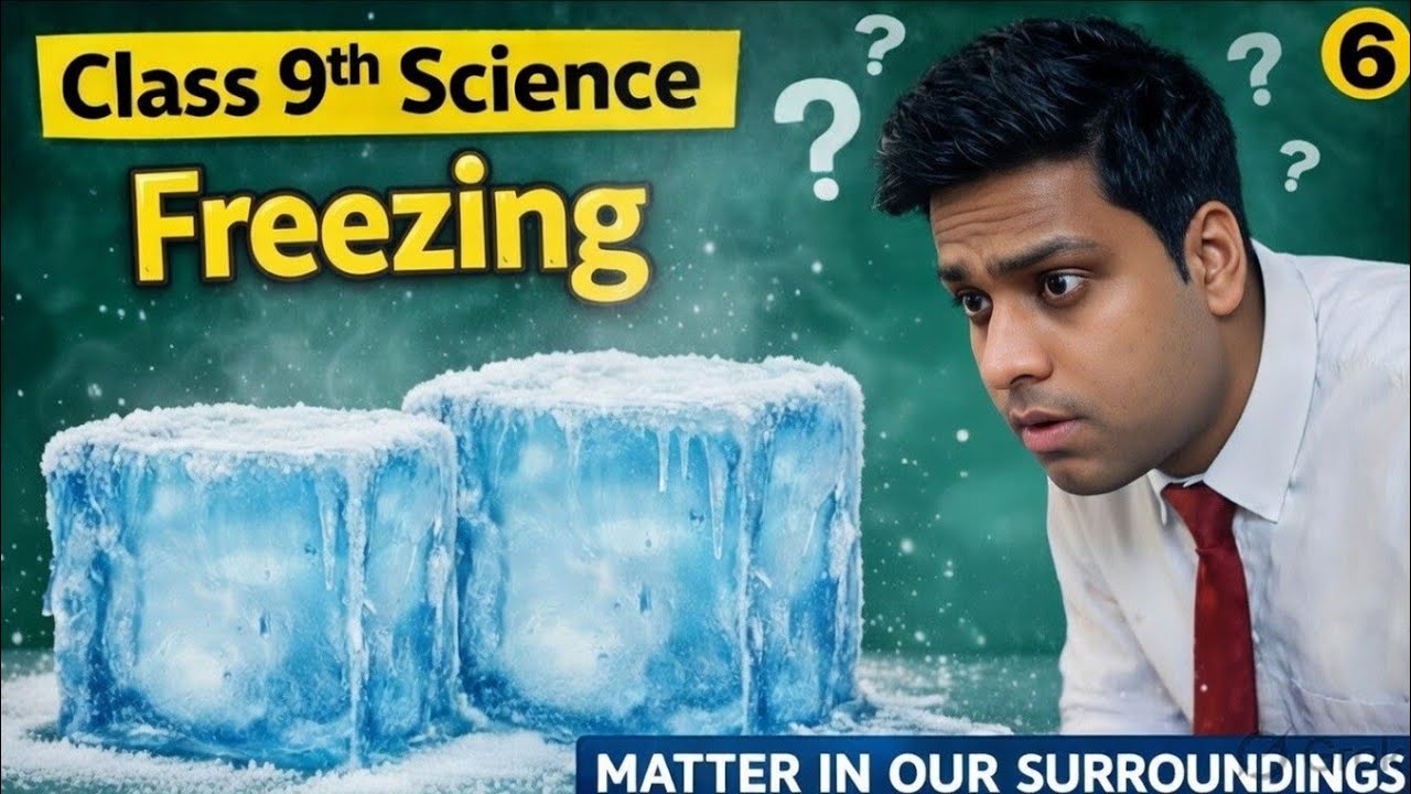 Matter in Our Surroundings -6 | Class 9 Science Chapter | Freezing | Exam Sthal | NCERT covered