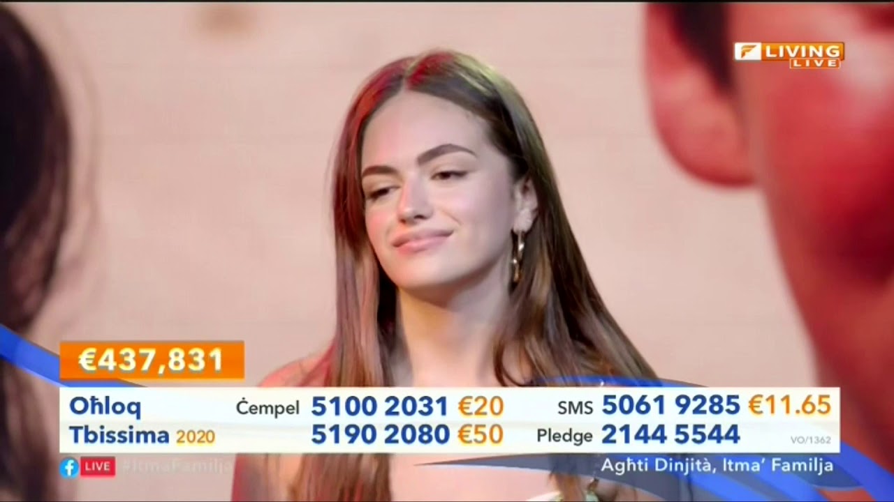 Gaia Cauchi  & Kevin Paul Calleja - A Million Dreams on Ohloq Tbissima Marathon 2020