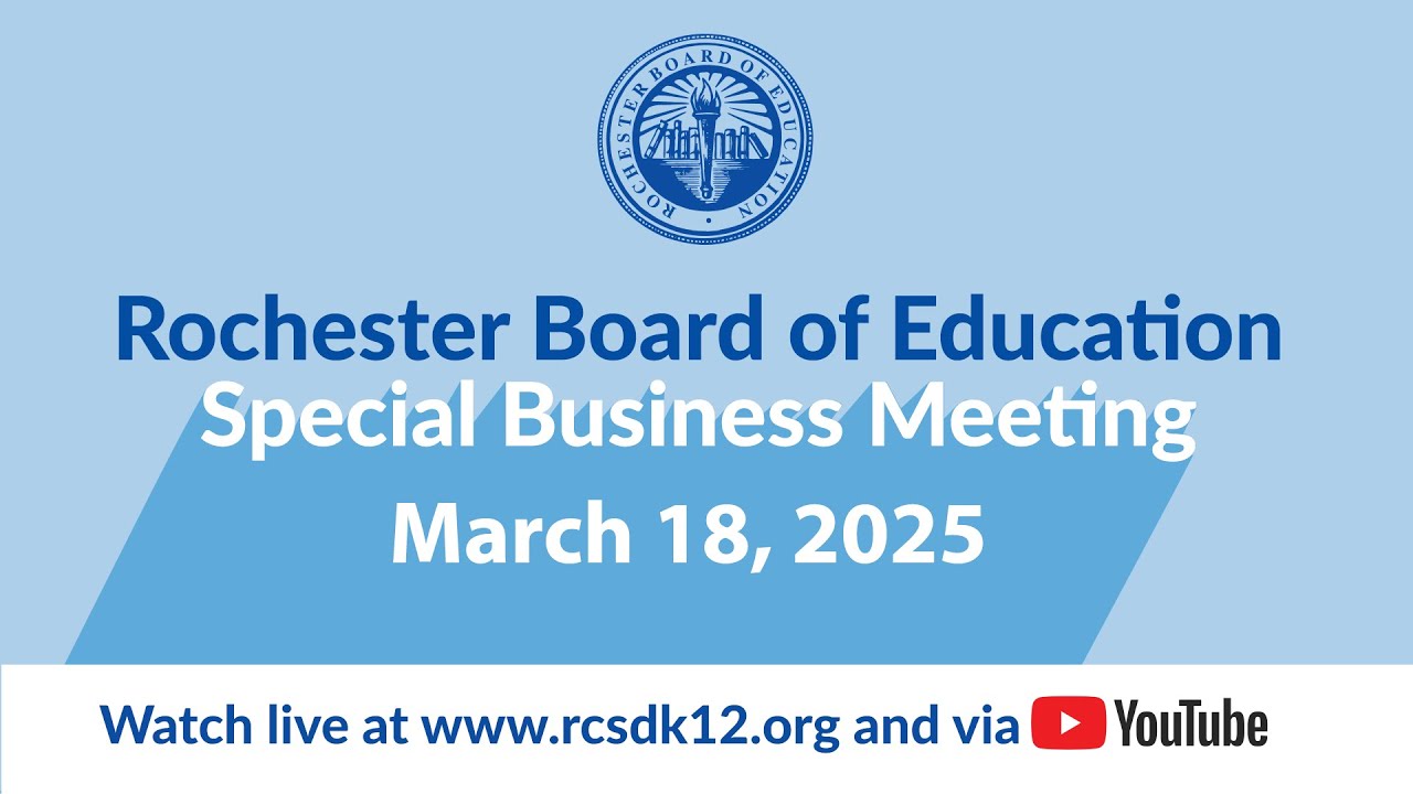 Special Meeting: Work Session with CGCS | March 18, 2025