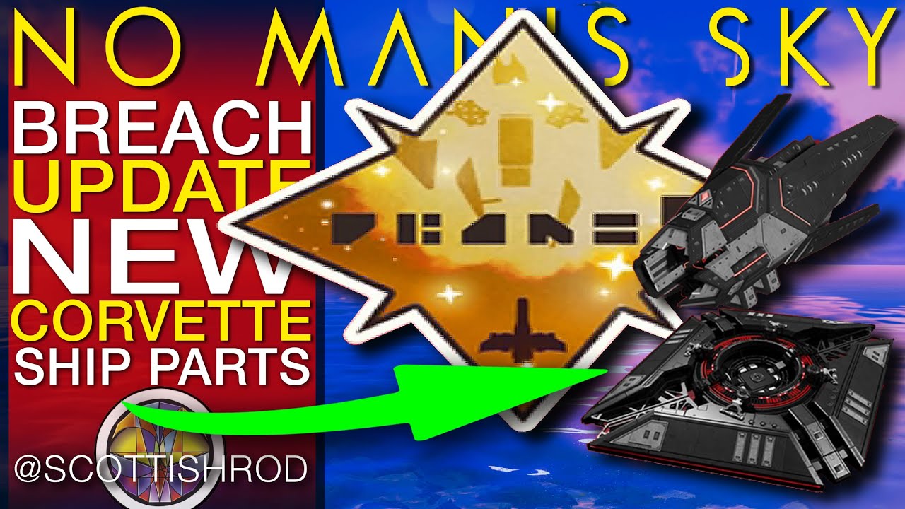 НОВЫЕ детали корабля Corvette и новая экспедиция Breach — обновление No Man's Sky — No Man Sky — ...