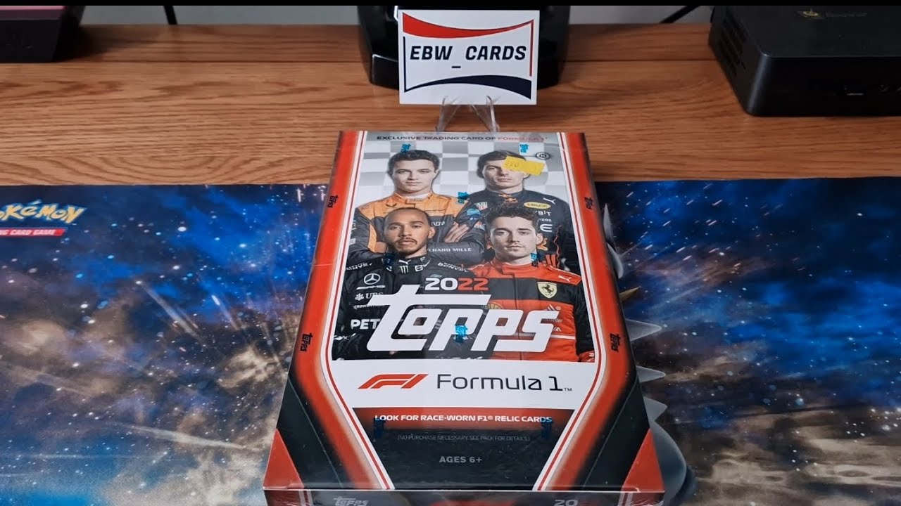 2022 Topps Formula 1 Flagship Trading Card Box Opening!