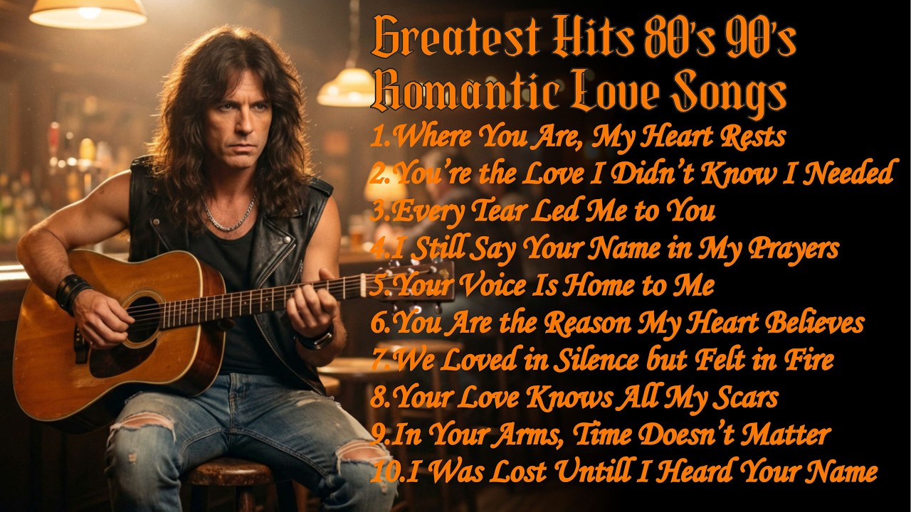🎸Greatest Hits 80s 90s Romantic 💖 Love Songs Soft Rock Ballads Where You Are, My Heart Rests Vol.14