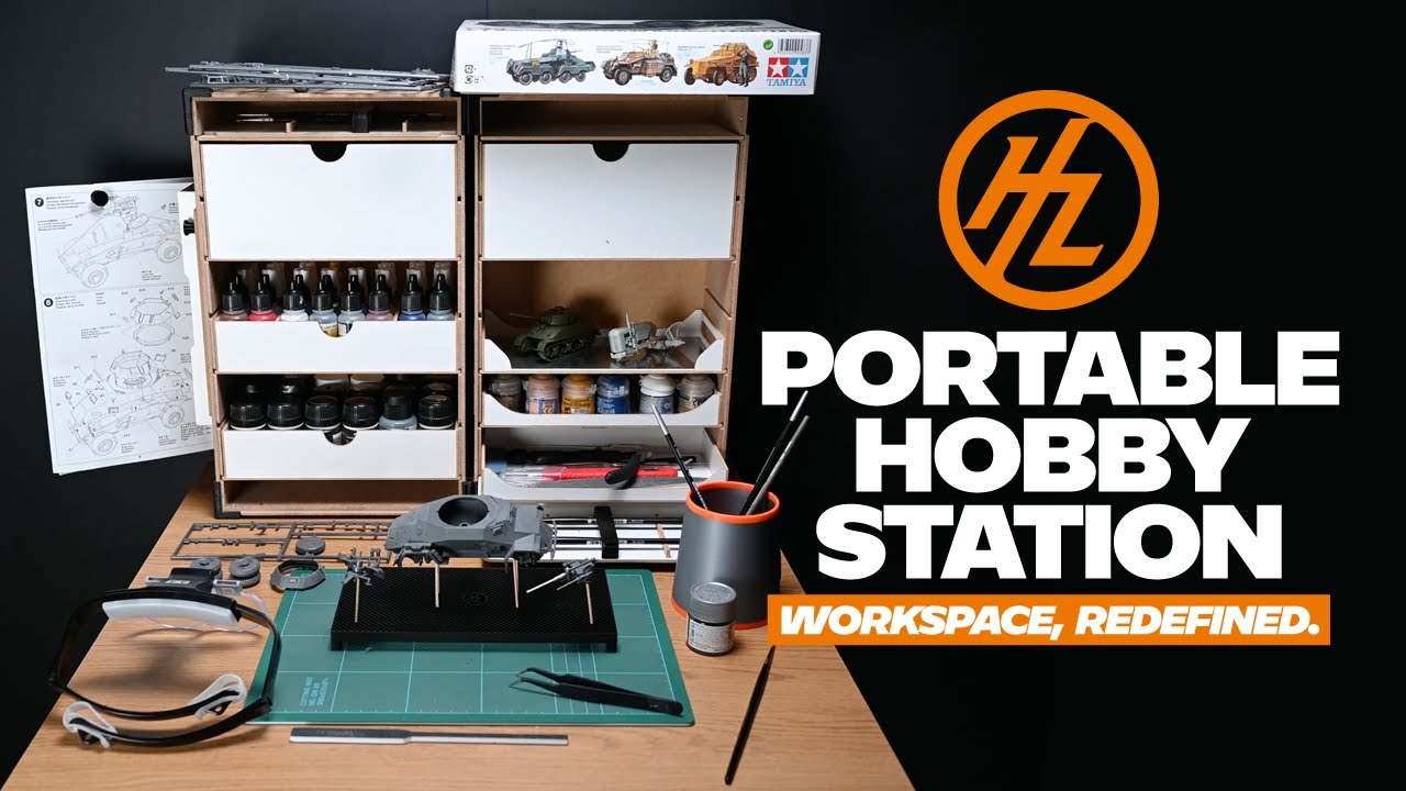 Portable Hobby Station - Workspace, redefined.