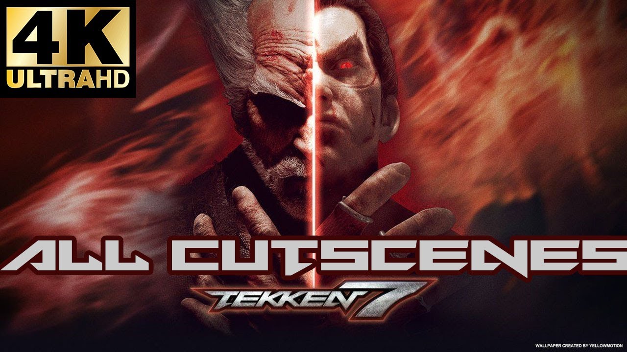 TeKKeN 7: All Movie Cutscenes + Endings [4K]
