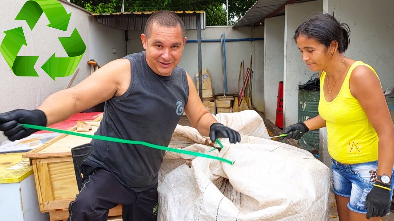 SUSTENTAMOS NOSSA FAMÍLIA COLETANDO RECICLAGEM♻💪