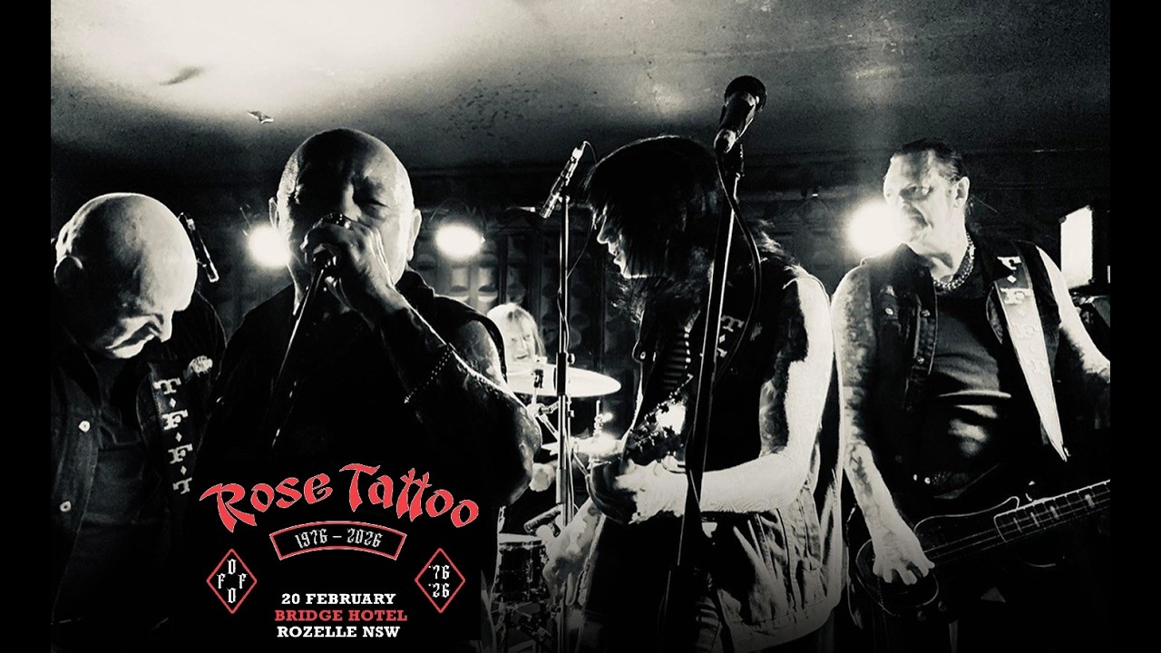 Rose Tattoo - Astra Wally Live @ The Bridge Hotel 2026
