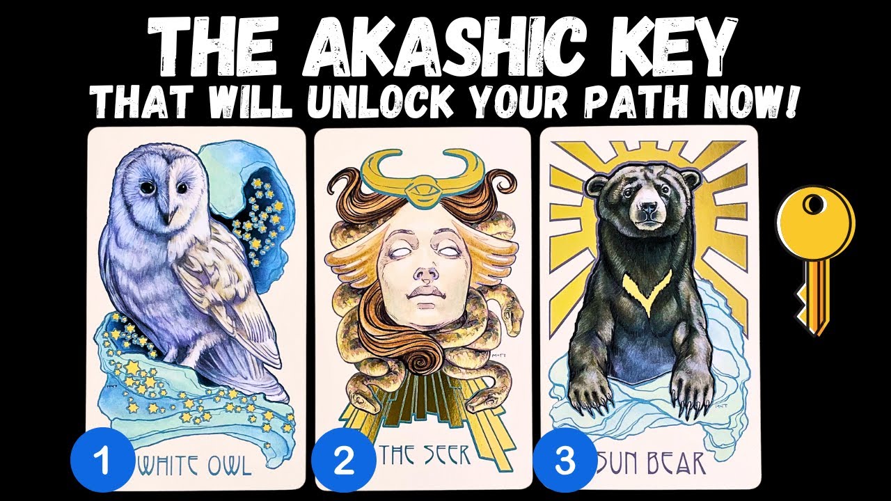 The Akashic Key That Will Unlock Your Path Now! 🌍🔑⎮pick a card 🃏