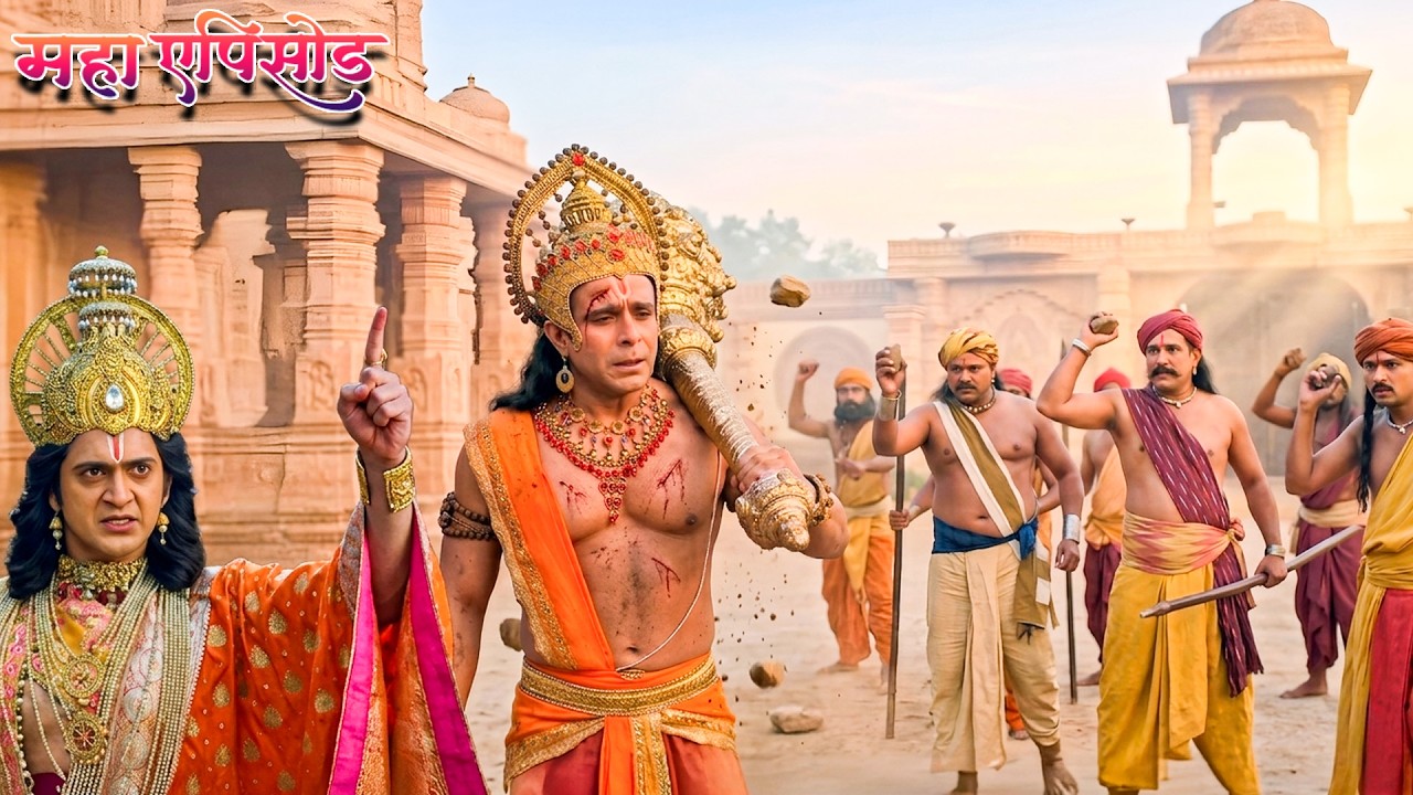महाएपिसोड - महाबली हनुमान को प्रभु श्री राम ने क्यों निष्काषित किया आयोध्या से ? श्रीमद् रामायण