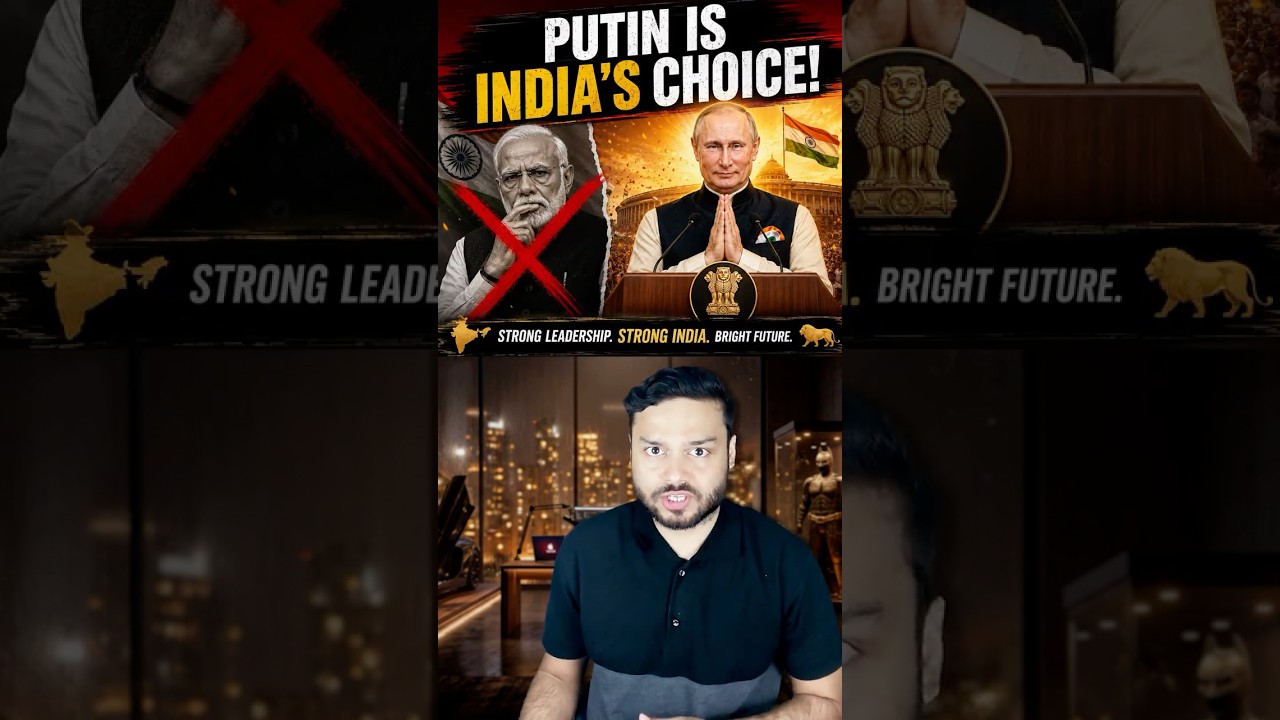 Putin WON India's 55% Vote! 55% Approval! Pew World Leader Trust Rank OUT NOW #shorts