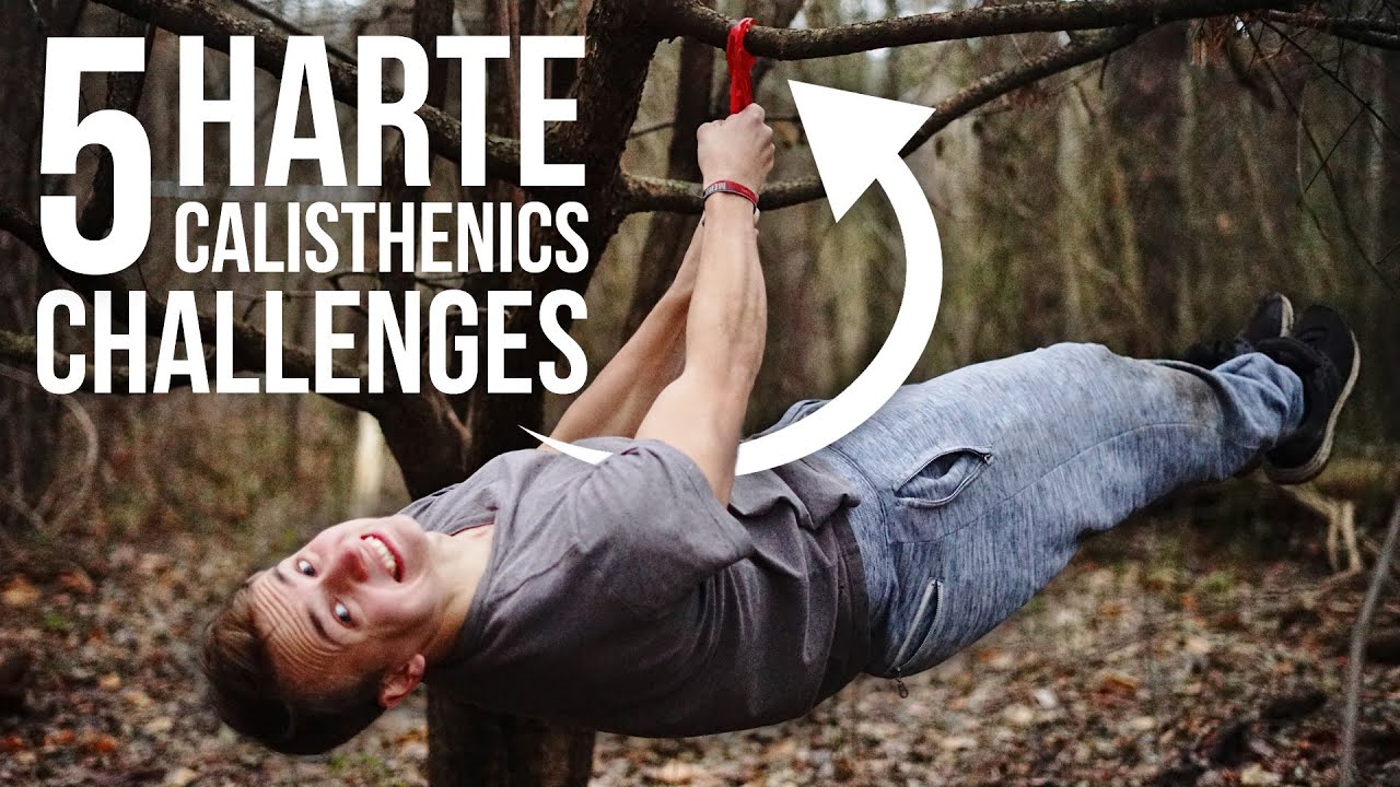 Zangen Frontlever - Ich probiere 5 Calisthenics Challenges