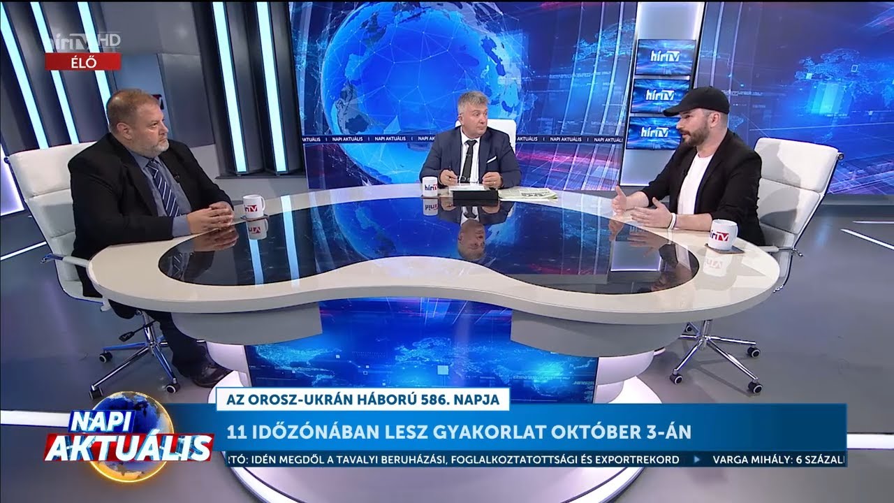 Napi aktuális - Somkuti Bálint és Thuróczy Richard (2023-10-02) - HÍR TV