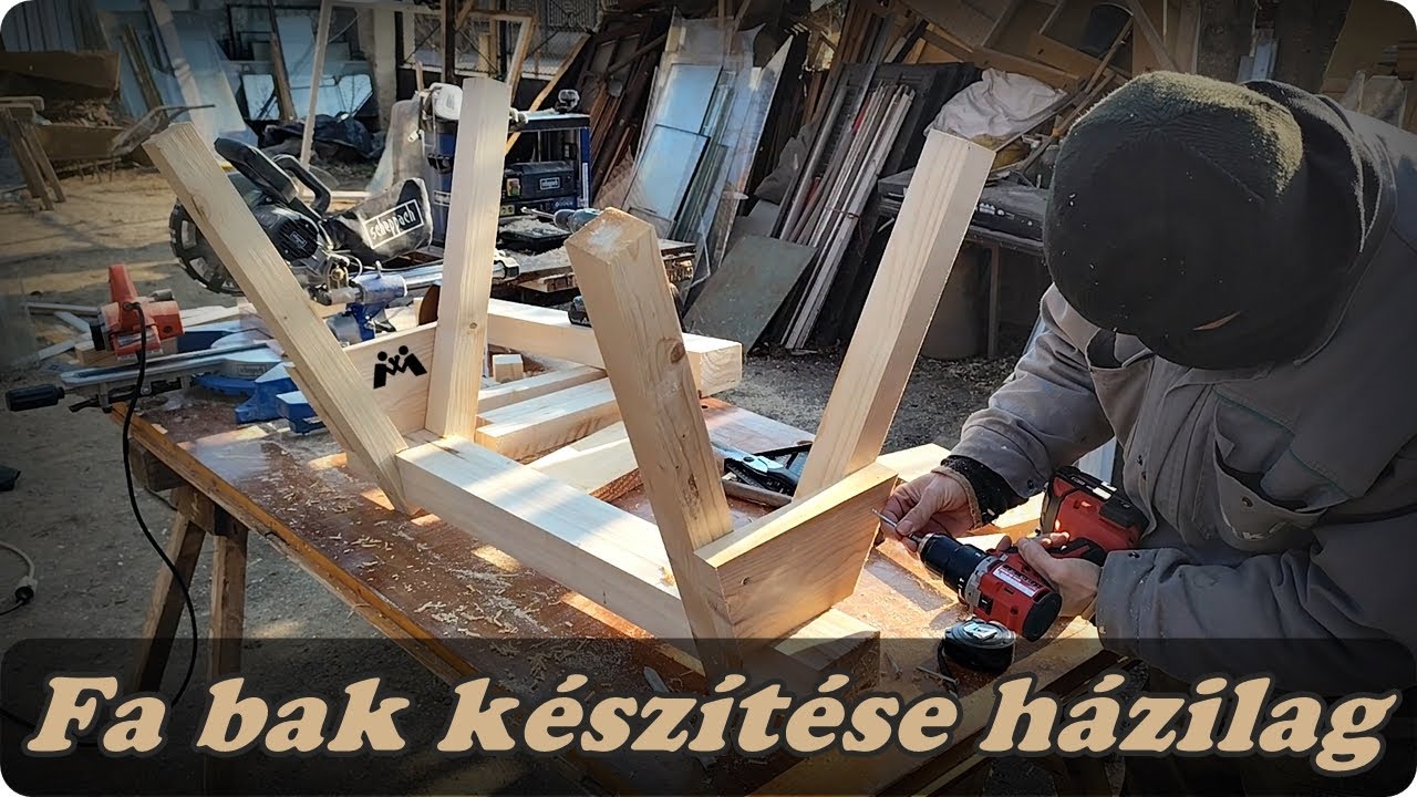 Fa bak készítése házilag