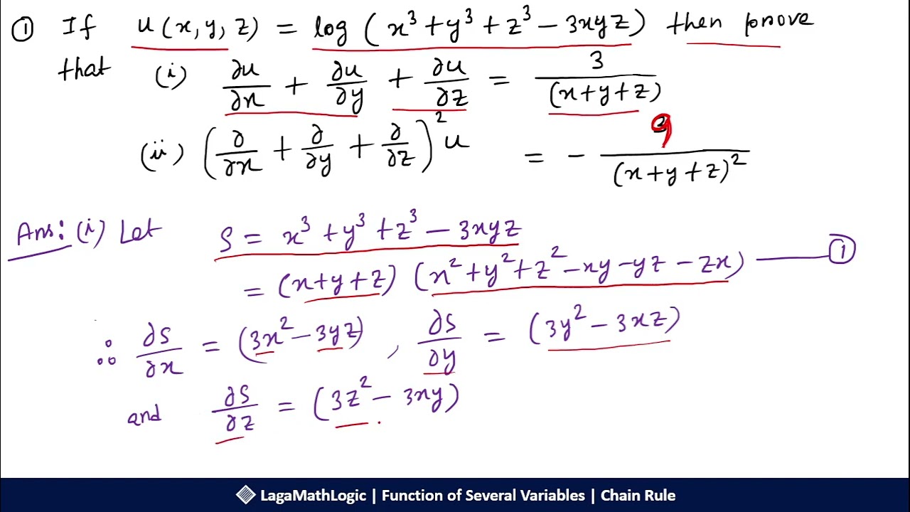 Chain Rule Problem Solved Step-by-Step | Engineering Mathematics & B.Sc Calculus