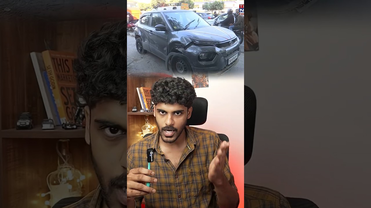 BMW Z4 vs Tata Punch Crash Explained | Why More Damage Can Mean More Safety 💥🚗