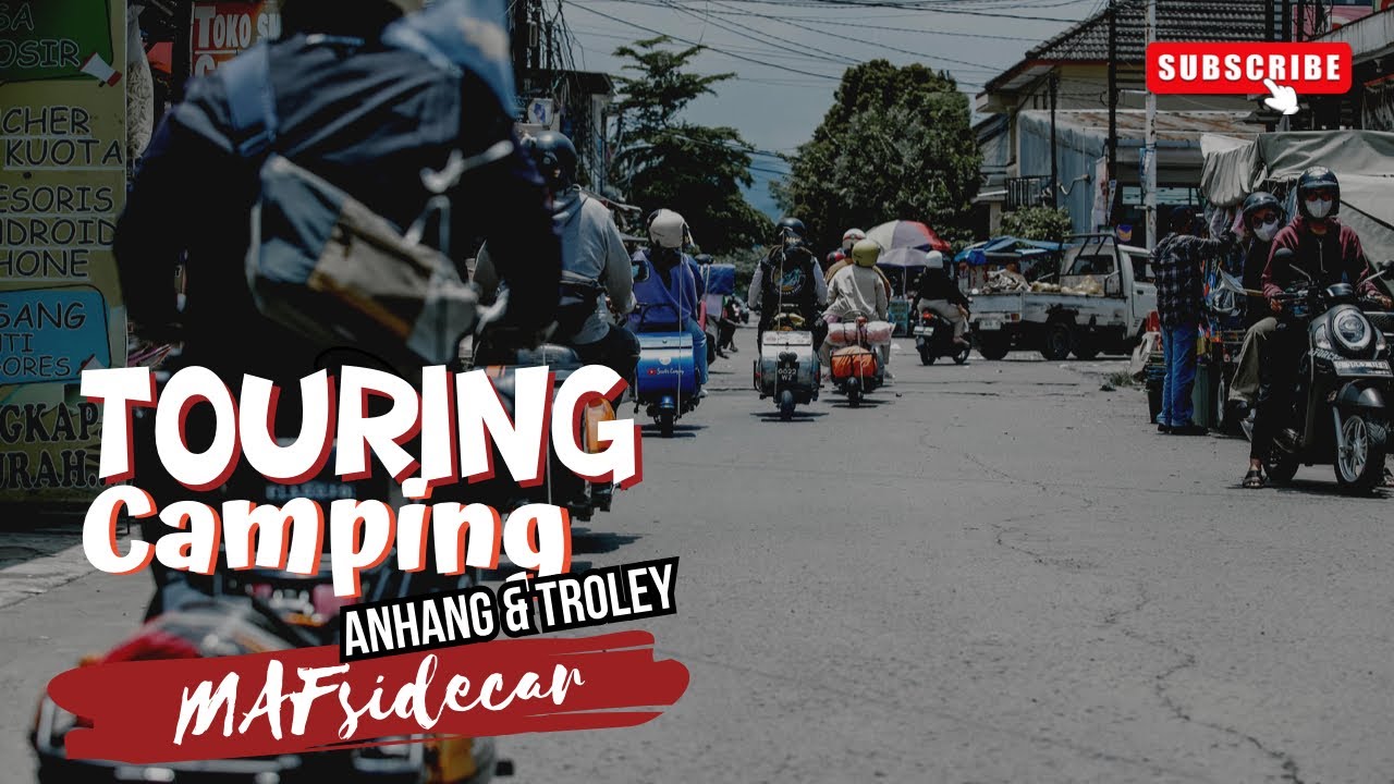 Touring Vespa Karawang - Bandung - Garut | Camping Ceria Di Puncak Guha Bersama MAFSidecar #vespa