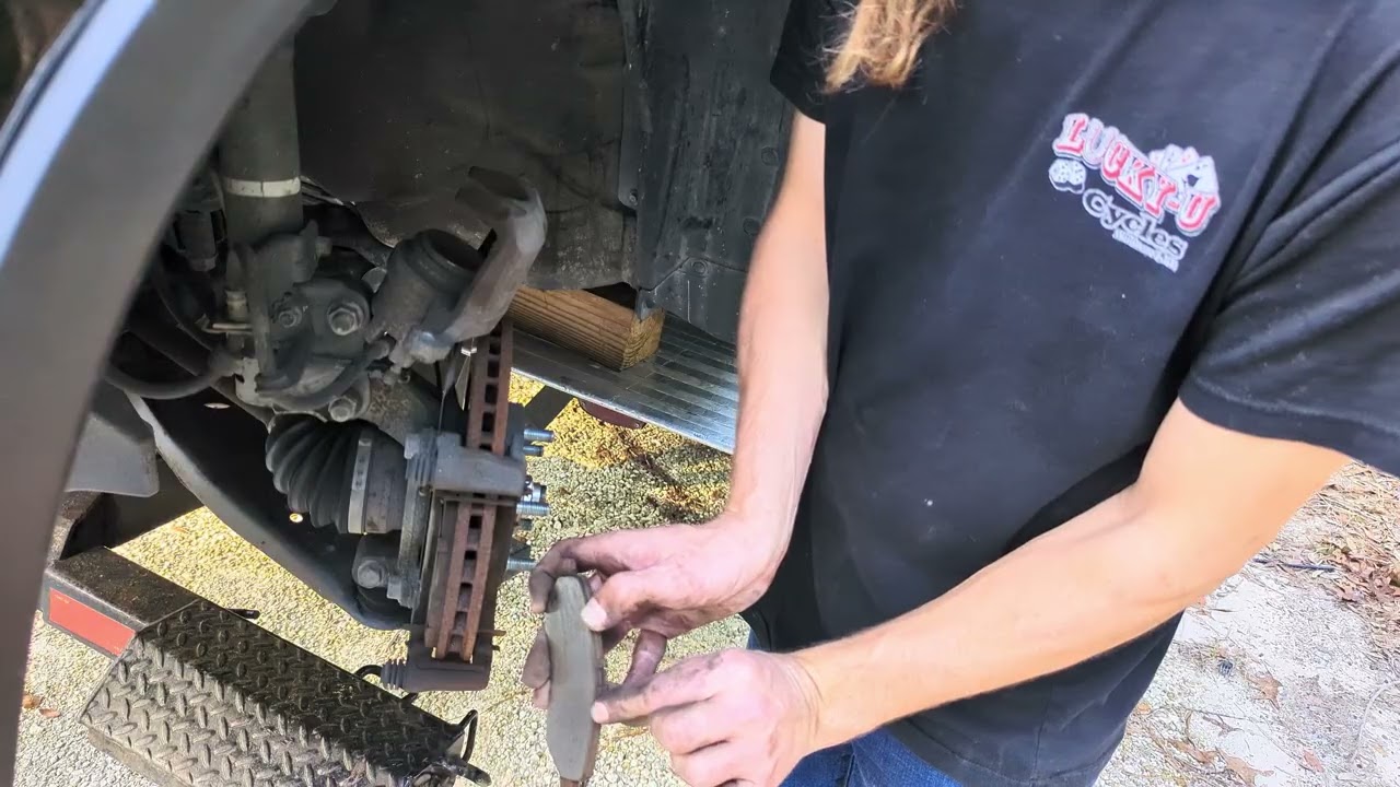 Blind guy does 10-minute brake job