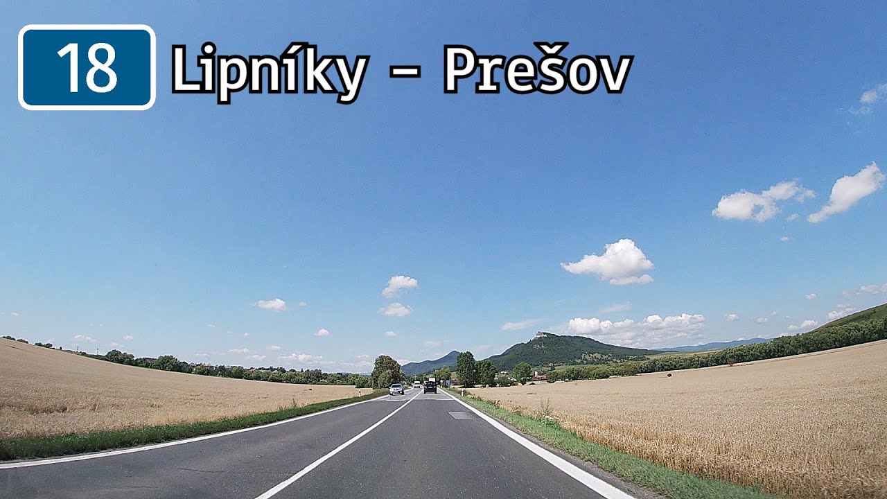 Slovakia: I/18 Lipn&iacute;ky - Pre&scaron;ov
