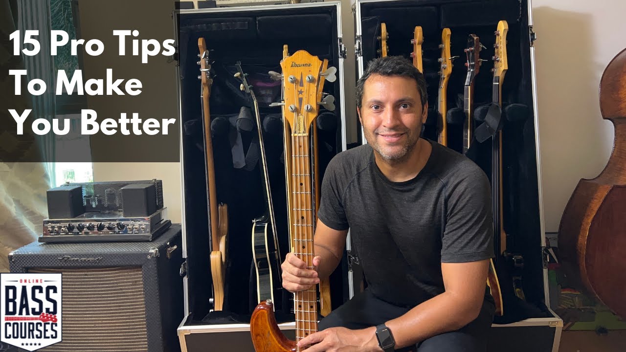 What I've Learnt From 19 Years As A Pro Bassist (With Tips For YOU!)
