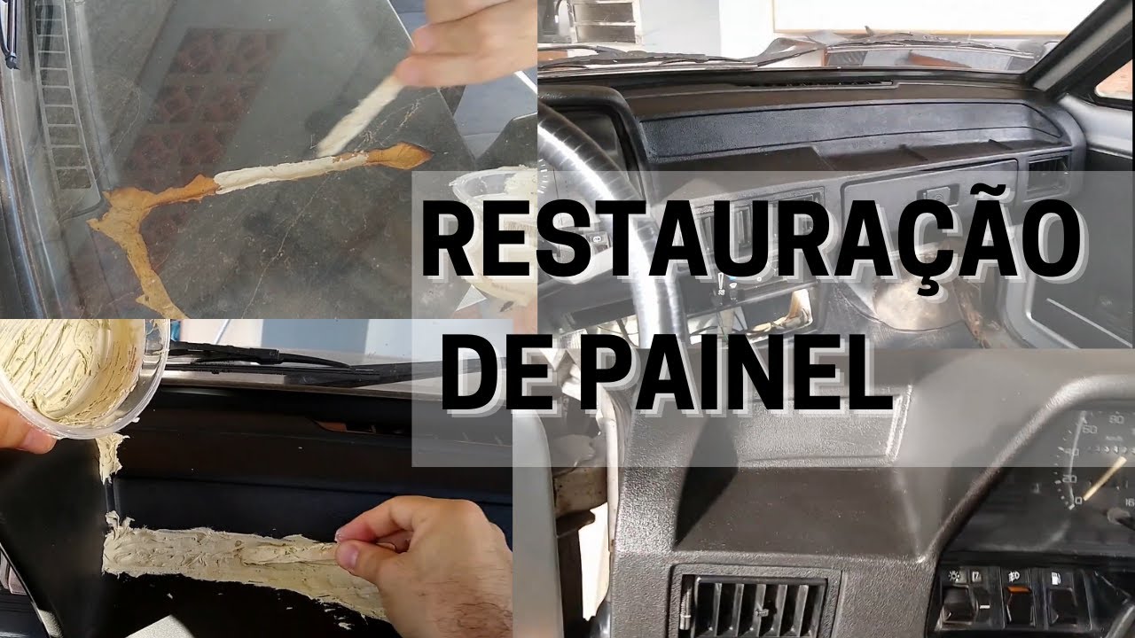 RESTAURAÇÃO DE PAINEL - FORD BELINA, DEL REY, CORCEL II, PAMPA - CONSERTO DE PAINEL AUTOMOTIVO
