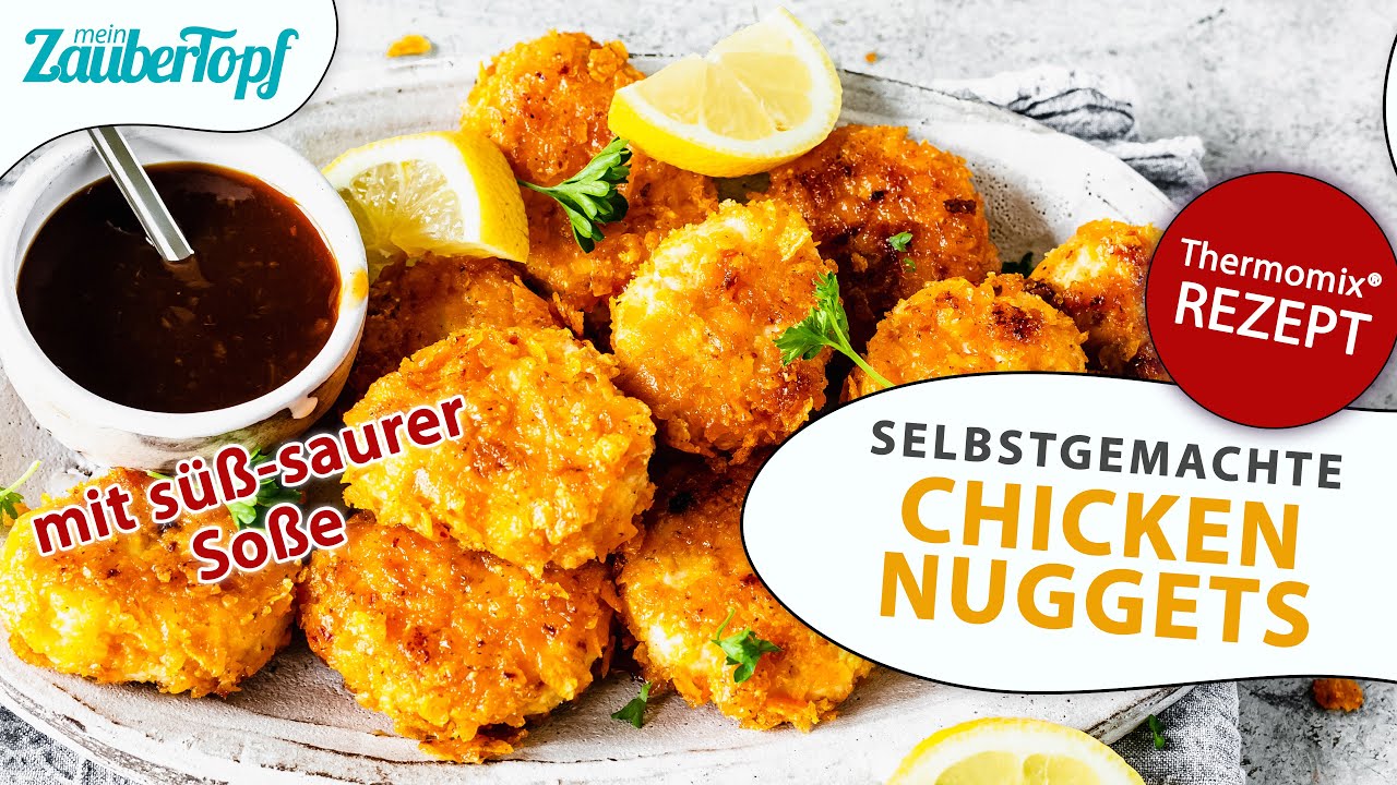 😍😍 Mega KNUSPRIGE Chicken Nuggets im Thermomix®: BESSER als in jeder Fast Food Kette