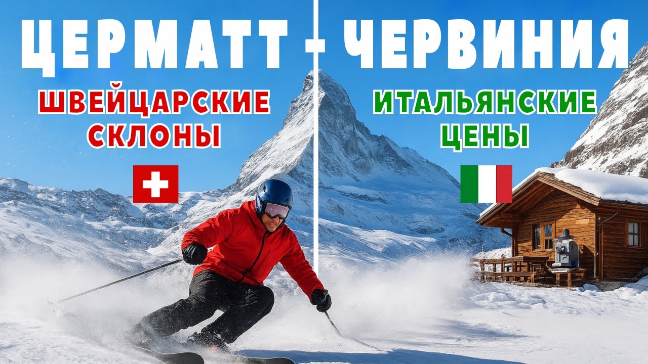 Лыжи всё ближе: Червиния - Церматт | Идеальные трассы, британская еда