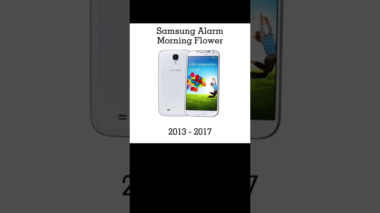 Samsung Alarm Morning Flower 🌸