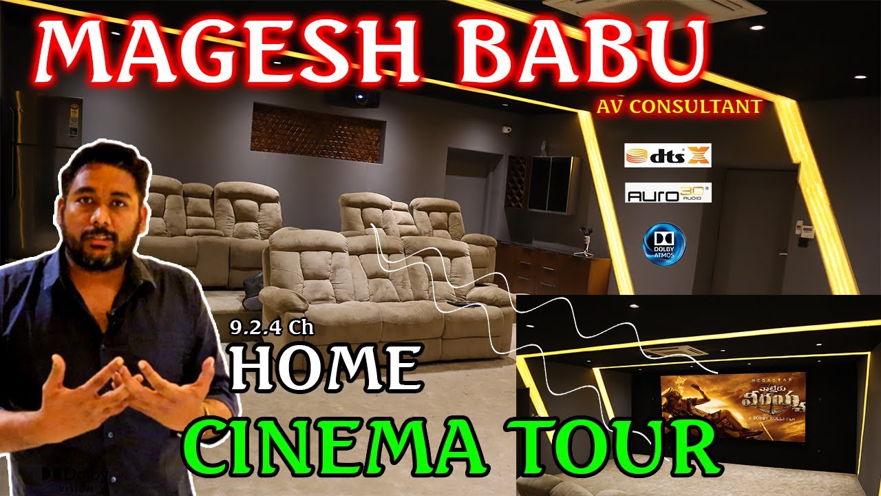 9.2.4 DOLBY ATMOS Home Cinema Tour by AV Consultant Magesh Babu  #india