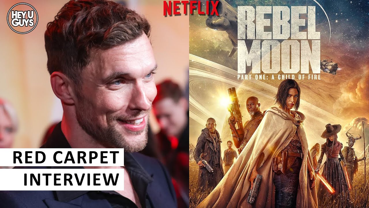 Ed Skrein Rebel Moon - Part One: A Child of Fire Premiere Interview