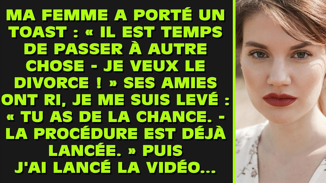 Elle a dit : « Il est temps de passer à autre chose », entourée de rires étouffés. J'ai souri en...