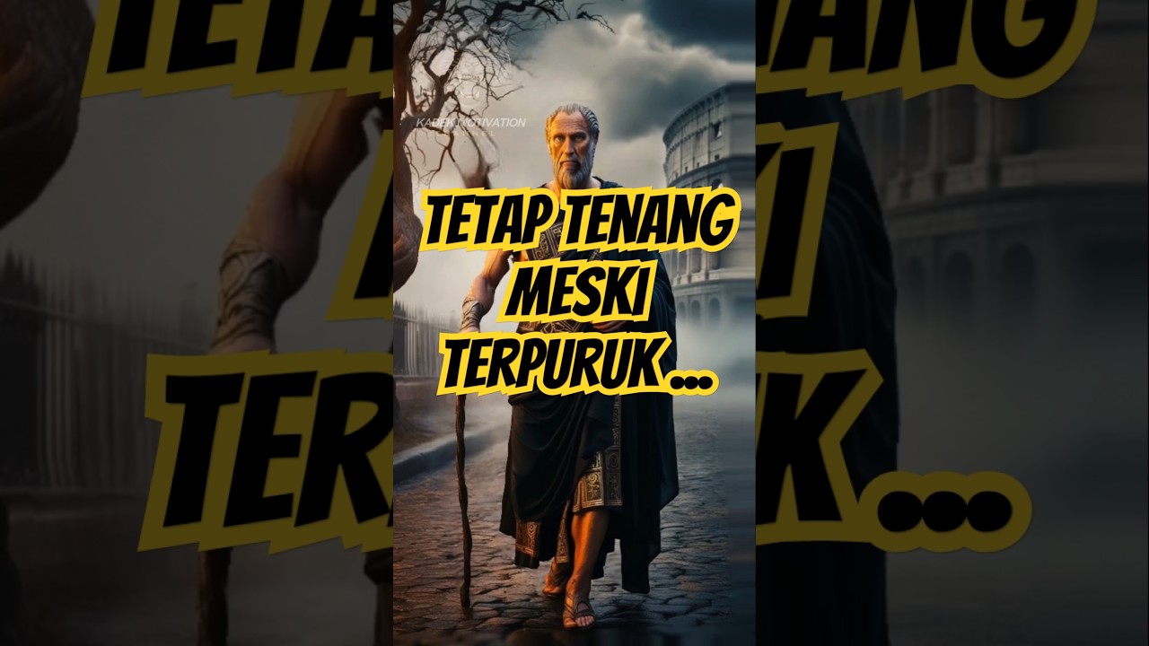 Tenang di Saat Sulit dengan Stoikisme.#stoikisme #ShortsFilosofi