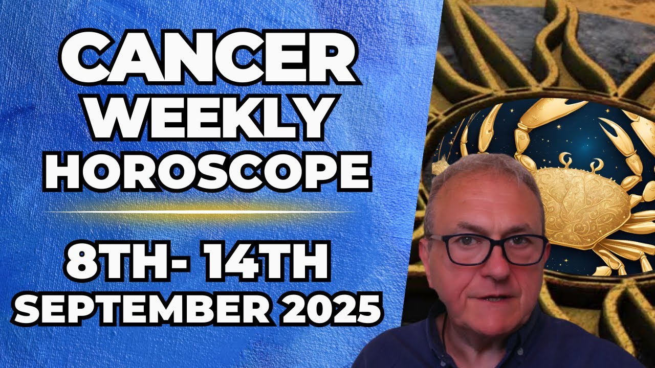 ♋ Cancer Weekly Horoscope | September 8&ndash;14, 2025 | Patrick Arundell Astrology