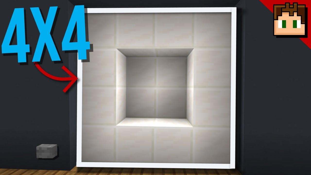 Дверь хранилища 4x4! [Minecraft Bedrock 1.21] Обучающее видео