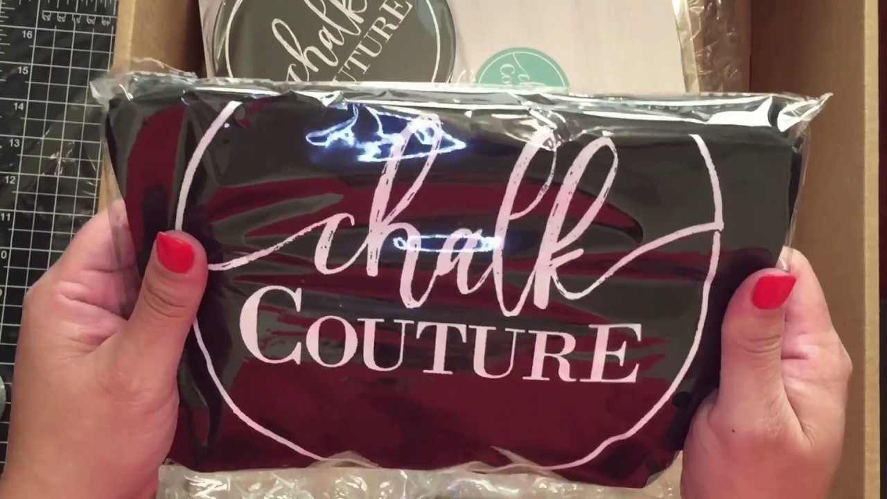 Chalk Couture Starter Kit Unboxing
