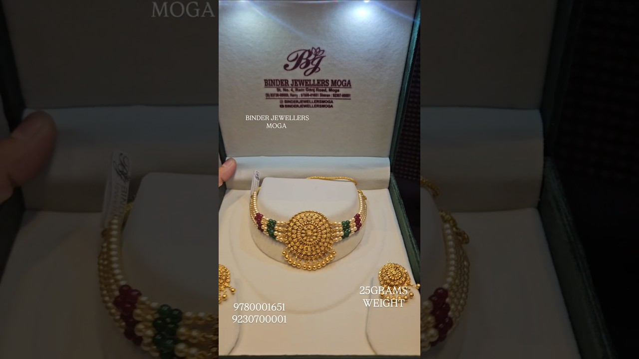 #choker #antique #trending #bestjewelleryshop #binderjewellersmoga #shippingworldwide #moga #punjab
