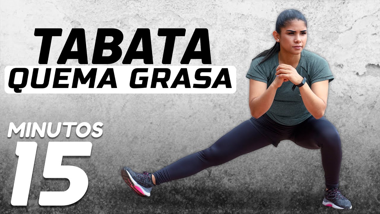 TABATA ✨ para BAJAR de PESO 🔥 15 minutos (PRINCIPIANTE) ✅