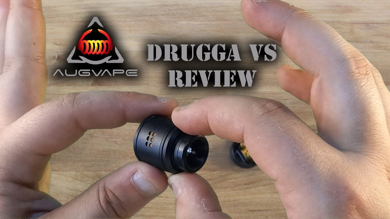 Augvape Drugga 2 RDA Review | Build Demo
