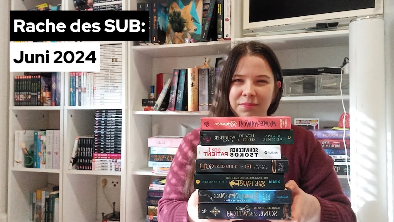 Rache des SUB: Juni 2024| Sieg für die abgebrochenen Bücher 😓 | 7 Bücher