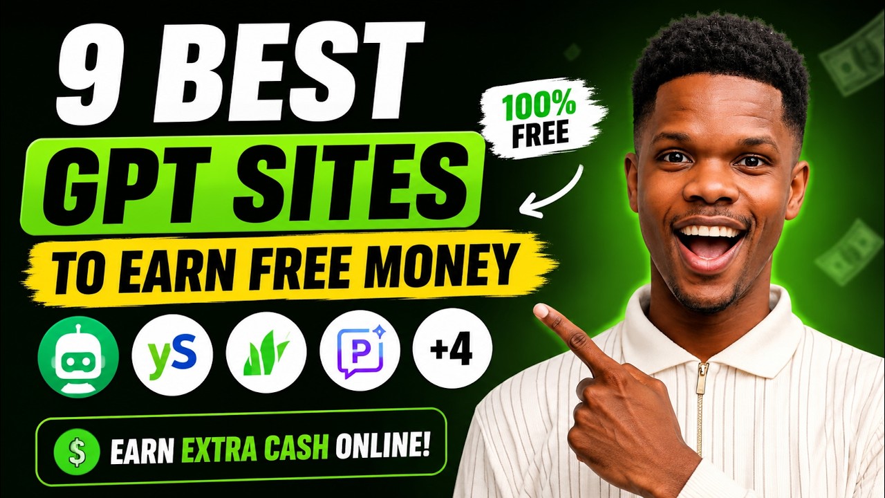 9 Best GPT Sites to Earn Free Money Online (Top Get Paid to Sites)