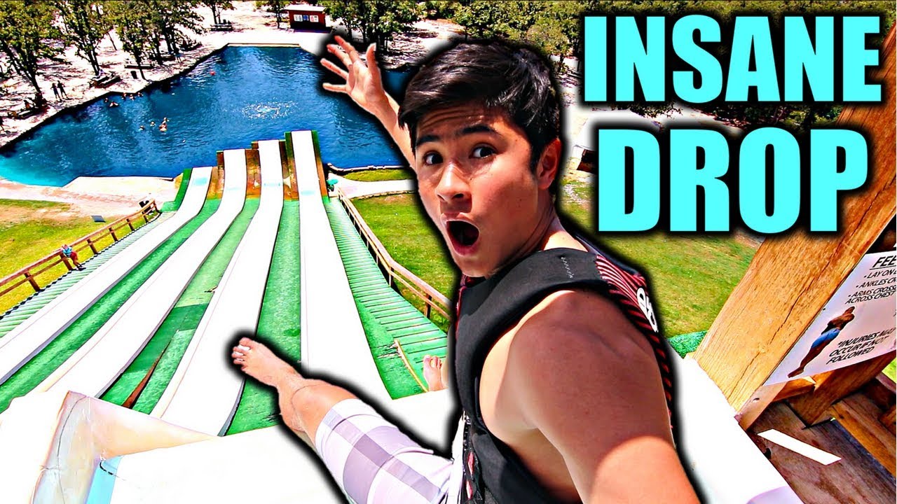 EPIC WATER SLIDE! (FUNNY FAILS)