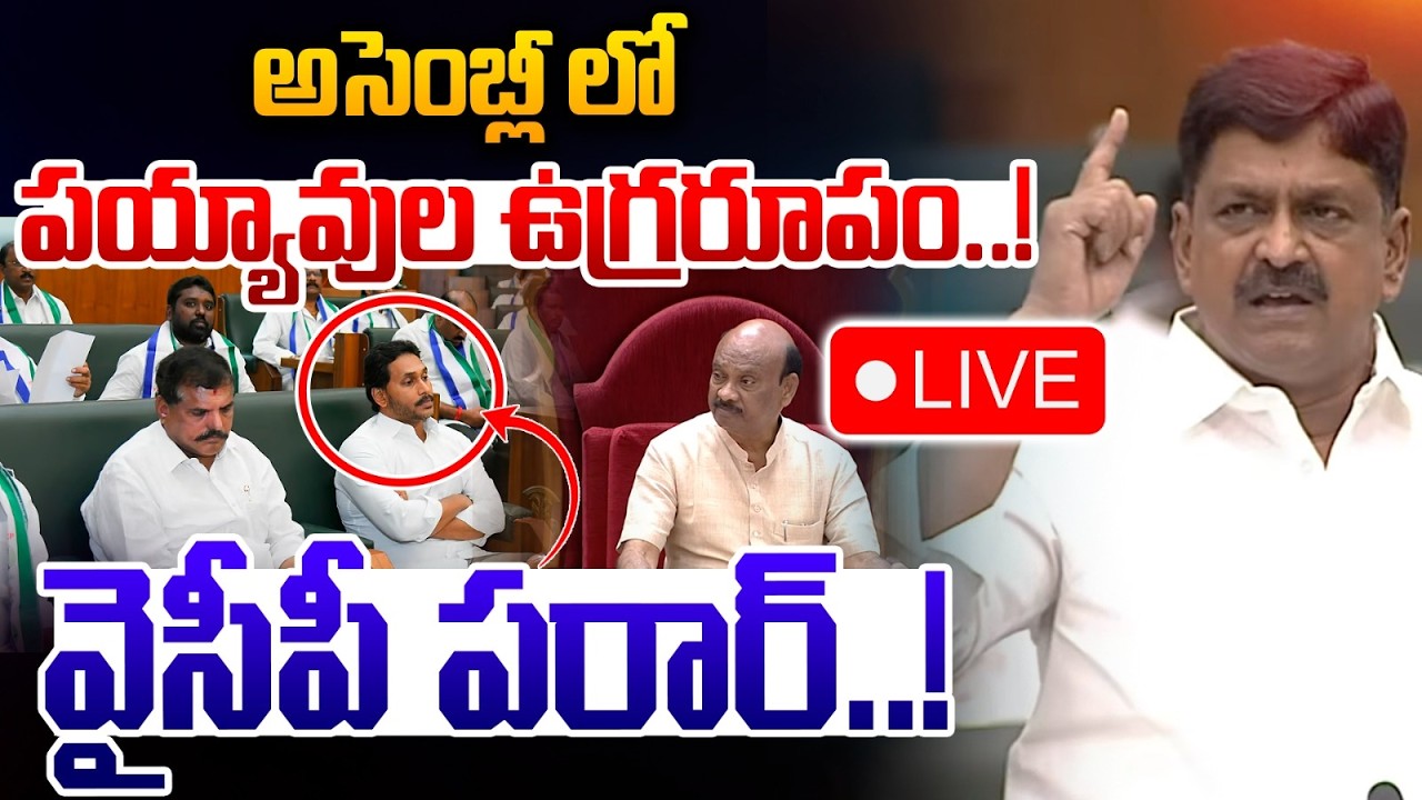 🔴LIVE: అసెంబ్లీ లో పయ్యావుల ఉగ్రరూపం..! | Payyavula Keshav | YCP Never Again Kutami Once Again | WWT