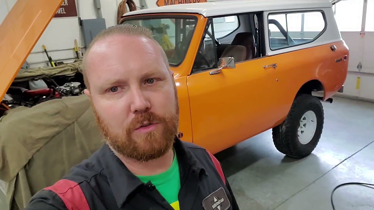 Holley Sniper 2300 fire up on 1973 International Scout II 345. UPDATE 14mpg reported by owner